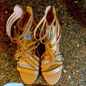 New INC strapped heels